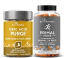 Uric Acid Purge and Primal Move Bundle - Advanced Whole-Body Join Health Support for Active Mobility, Flexbility & Comfort