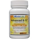 Lab Wonder Sublinual Vitamin B12 (1000 mcg), B6 (5mg), Folic Acid (400 mcg) & Biotin (25mcg) - Formulated with Methylcobalamin Vitamin B- 12 (100 Tablet)
