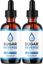 (2 Pack) Sugar Reverse - Sugar Reverse Drops, Sugar Reverse Review, Sugar Reverse Drops Official Liquid Sugarrevert Drop, 2 Bottles for 2 Months