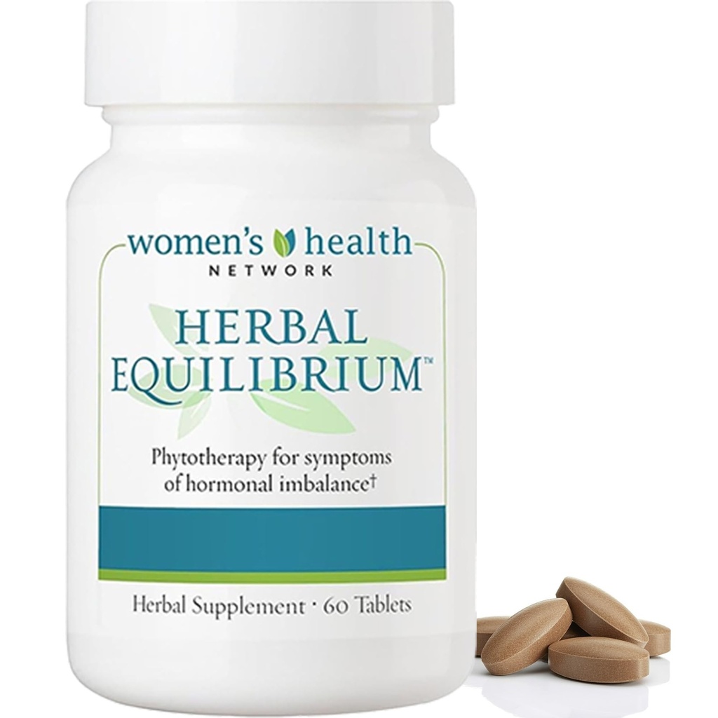 Herbal Equilibrium ™ - Natural, Full- Spectrum Relief for Peri / Menopause Symptoms with 7 Proven Herbal extracts (30 Day Supply)