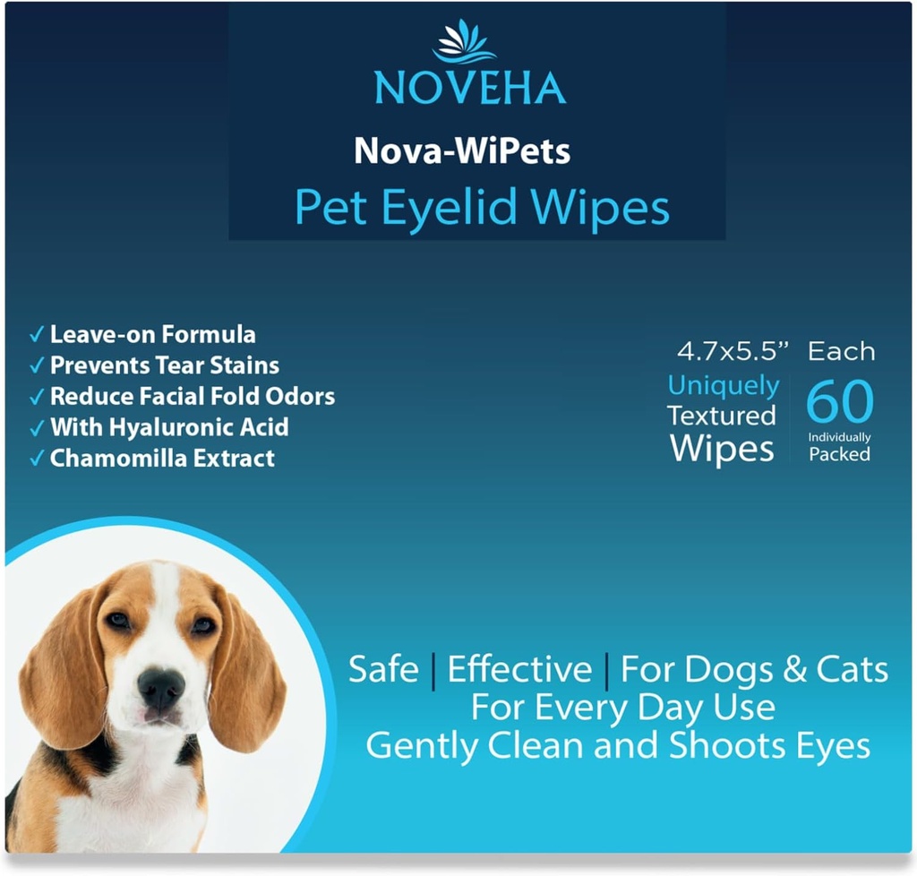 NOVEHA Pet Drops 126; Advanced Lanosterol Solution (60 Counts)
