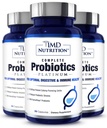 1MD Complete Problem Platinum 124; Supports Digetical Health 124; with Nothershing Pregnance, 51 Miliar Live CFU, 11 Strains, Dairy-Free 124; 30 Vegetable Capsules (3- Pack)