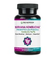 TRIO NUTRITITION Nirvana Kombucha - Multi- Strain Problem & Prebiotic Blend with Organic Tea - Delayed- Rilis Capsules for Digetile & Ammune Health - Bloting Relief
