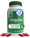 Health Thru Nutrition Ubiquinol 300mg 60 Softgels sebagai Kaneka QH Reduced CoQQ -10 124; Stabilisasi - Partai Teruji Ke-3 124; Enhanced Biovavability = 124; Cardiovaskular & Mitokondria Fungsi Dukungan