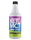MCT C8 Cense Oil, Keto-Friendly, Sourced from Coconut Oil, Clinically Proven to Increase Keton Production, Optimal Fuel for The Brain and Body, Made in USA by PhD Nuttrition, 32 oz