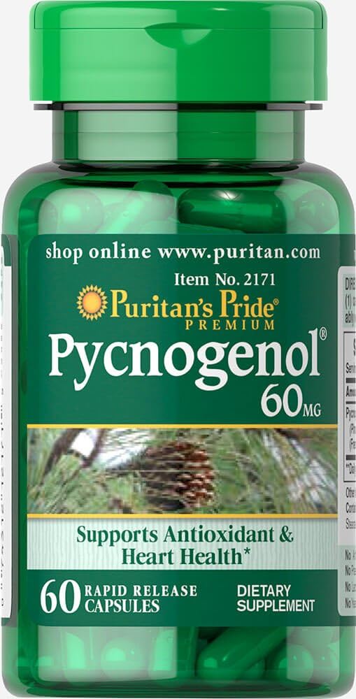 Puritan 's Pride Pycnogenol 60 mg-60 Capsules