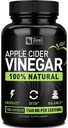 Feal Natural Raw Apple Cider Vinegar Capsules (1560mg 124; 120 Capsules) Apple Cider Vinegar Pills w Cayenne Pepper, Cleanse, Appetite Suppressant & Digetives Support