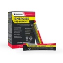 BODI Energize Pre Workout Powder - Beta- Alanine, Quercetin & Lower - Dose Caffeine Formula untuk Enhanced Energy & Focus, Meningkatkan Energi & Endurance Suplemen, Fruit, 20 Tongkat