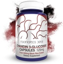 Nootropics Depot Cyanidin 3- Glucoside Capsules 14; 125mg 14; 60 Count 124; Black Rice Extract 126; C3G 124; Oryza Sativa 124; Metabolic, Vision, & Kognitive Support