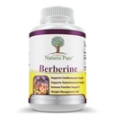 Natures Pure Premium Berberine HCl 500mg - 120 Capsules - Kardiovaskular Gastraintestinal Dukungan Imune - Chromium Cinnamon