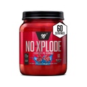 BSN N.O.-XPLODE Pra Workout Powder, Suplemen Energi untuk Pria dan Wanita dengan Creatine dan Beta- Alanine, Flavor: Blue Raz, 60 Servings