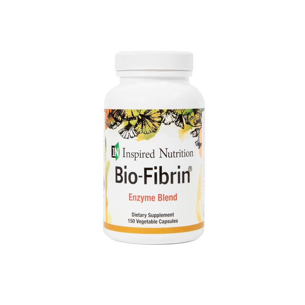 Tambahan Bio- Fibrin ® - Multi Enzyme - Fibrin Proteolytic Enzymes - 150 Capsules