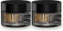 Shilajit Resin - Organic Shilajit Resin Third Party Test Rich in 85 + Trace Mineces, Gold Grade Himalaya Shiljait for Energy (1 Fl Oz (Pack of 2))