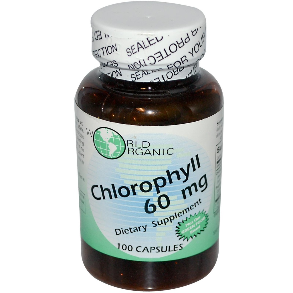 Dunia Organik Mega Chlorophyll, 100 mg, Kapsul, 60 kapsul