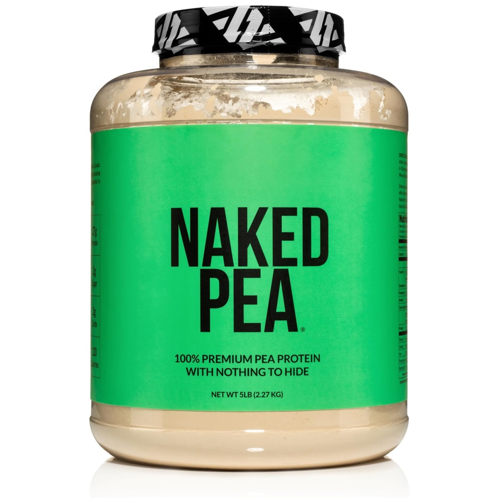 NASYD Pea - 5LB 100% bubuk Protein Pea dari Utara Amerika Farms - Isolat Vegan Pea Protein - Powder Tanaman, Mudah Digest - 76