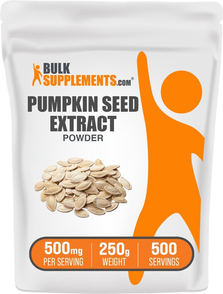 Bumplements.com Pumpkin Extract Powder - Pumpkin Seed Supplement, Herbal Suplemen - Vegan & Gluten Free, 500mg per Serving, 250g (8.8 oz) (Paket 1)