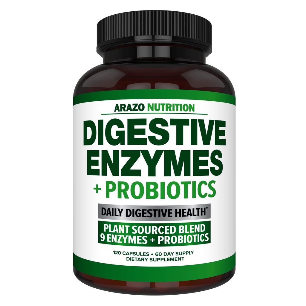Enzymes Digetical dengan Program- Multi Enzyme Nutonationals Suplemen Bromelain Papain Lipase & Lactase