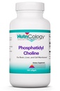 Nutricology Phosphatidyl Choline Suplement - Lecithin Capsules, Enzymes Digetical for Liver, Fat Diathable Support, Choline Suftgels Gendut, 1540mg Softgels - 100 Count