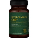Global Healing Center Supercharged C60 - Mikro- Activated Karbon Fullerene w / Organic MCT Powder, 10 Kali Lebih Kuat dari Suplemen C60 Reguler - Membantu Detoksifikasi, Penuaan (30 Kapsul)