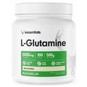 Bucked Up L-Glutamine 500g Powder, Gluten-Free, Non- GMO, Unflasported (100 Pelayan)