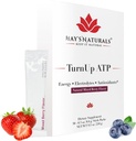 Hay 's Comparals Turn Up ATP - 30 Packets 126; Sugar-Free Energy Drink, Murni ATP, B-Vitamin, Electrolites & Purfrets 124; 5g Carb 124; Muscle Recovery 124; Mixed Berry Flavor