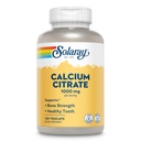 Solaray Calcium Citrate 1000mg - Cheleated Calcium Supplement - Mendukung Gigi Tulang dan Sehat - Mudah Digest - 60- Hari Jaminan, Vegan - 30 Hamba, 120 VevCaps