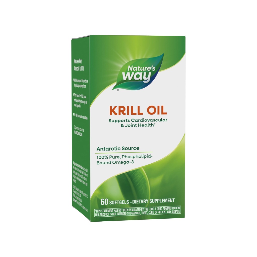 Nature 's Way Krill Oil 100% Krill Oil Murni