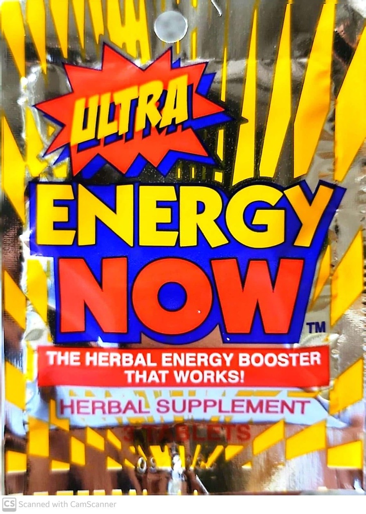 Solusi Berguna Ultra Energi Sekarang, 3 tab Paket (Paket 24)