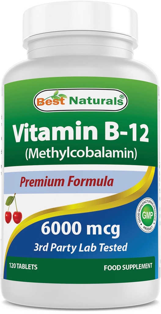 Terbaik Vitamin B12 6000 mcg 120 tablet