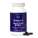 Trigliseride Omega 3 Fish Oil untuk Mata Sehat - Mendukung Mata Sehat dengan Ingreden Optimal - Mudah untuk menelan, Burpless - EPA, DHA, & Omega 7 Fatty Acids - 90 Cacah