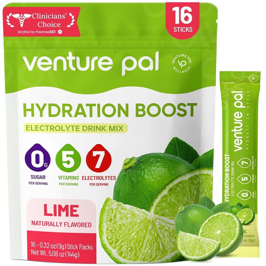 Venture Pal Sugar Free Beat Electrolyte Powder - Paket Hidration Harian IV
