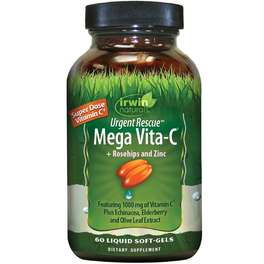 Irwin vocals Vita C Plus Urgent Rescue, 60 Count
