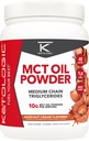 Ketologic MCT Oil Powder Hazelnut Cream (1 LB) - Keto Coffee Creamer & Energy - 41 Servings of Medium Chain Triglycerides for Focus & Fuel