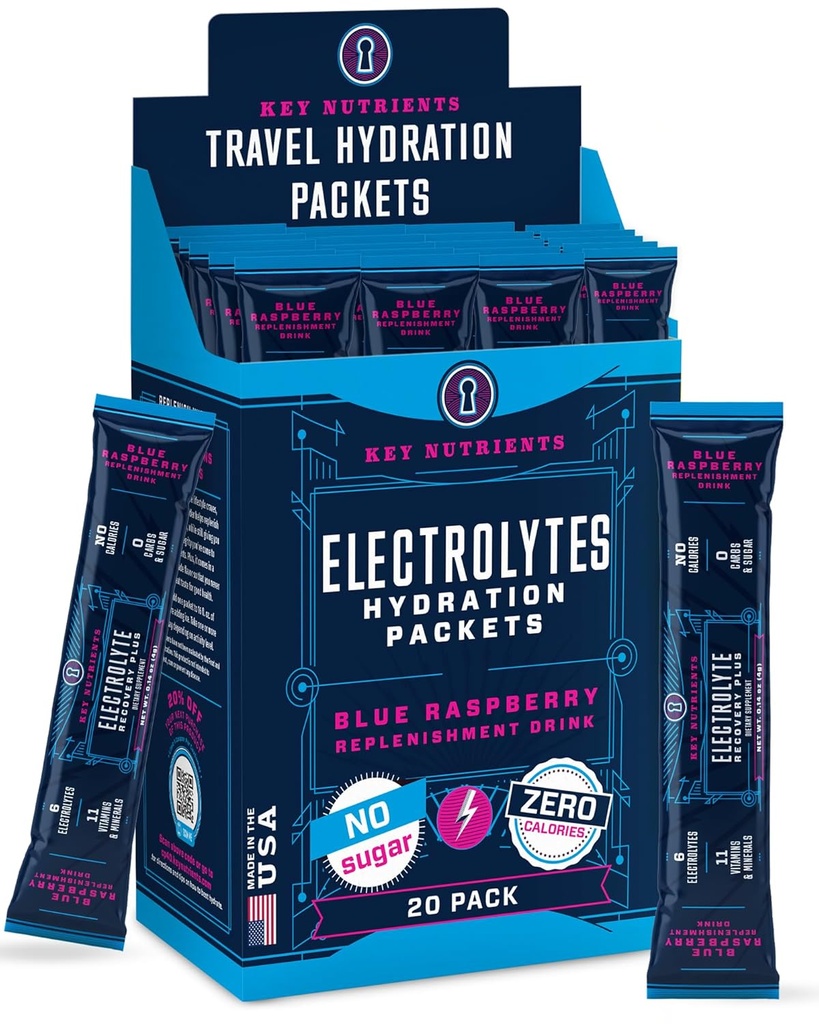 KEY NUTRIENTS Electrolytes Powder Paket 20.