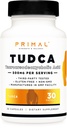 Primal Tudca 500mg 30 Capsules - Gluten Free, None-GMO Taursodeoxycholic Acid Suplement