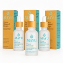 MAYU terkonsentrasi pada Ionic Trace Mineral Drops - Rich Konsentrat Elektrolytes: Magnesium Chloride Sodium Suplemen - Estial Black untuk Dukungan Imuniune - Nutrient- Packed Alkali Water - 3 Pack