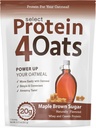 Pescience Protin4Oats, Powder to Make Amazing Tasting Protein Oatmeal, with Whey and Casein, Gluten Free, Maple Brown Sugar, 12 Servis