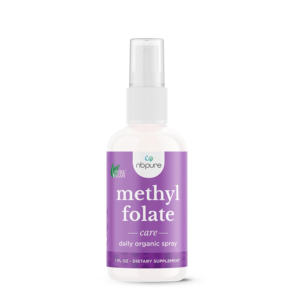 ybpure methylfolat Vitamin B9 Spray Suplement, Liquid Folic Acid Spray, 1 oz
