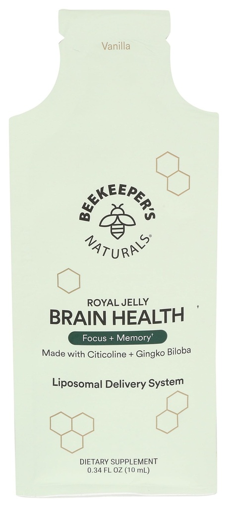 Peternak lebah Otak Kesehatan Royal Jelly Lipomal SGL, 0.34 Fz