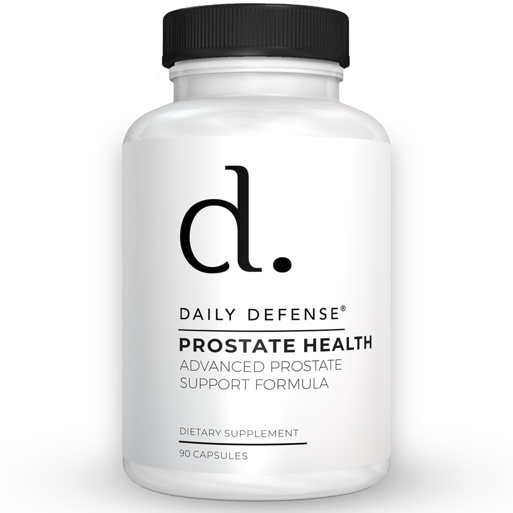 Prostat Health Suplemen Kesehatan untuk Pria - Prostate Suplemen dengan Saw Palmetto Powder, Vitamin E, Zinc, Mushrooms, Pumpkin Benih - Prostate Dukungan Dieter Suplemen untuk Pria, 90 Ct