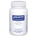 Enkapsul Murni Alpha Lipoic Acid 200 mg - 200mg ALA - Dukungan Hati & Antioksidant * - untuk Kesehatan Nerve & Carb Metabolisme - Vegan & Non-GMO Tambahan - 120 Kapsul