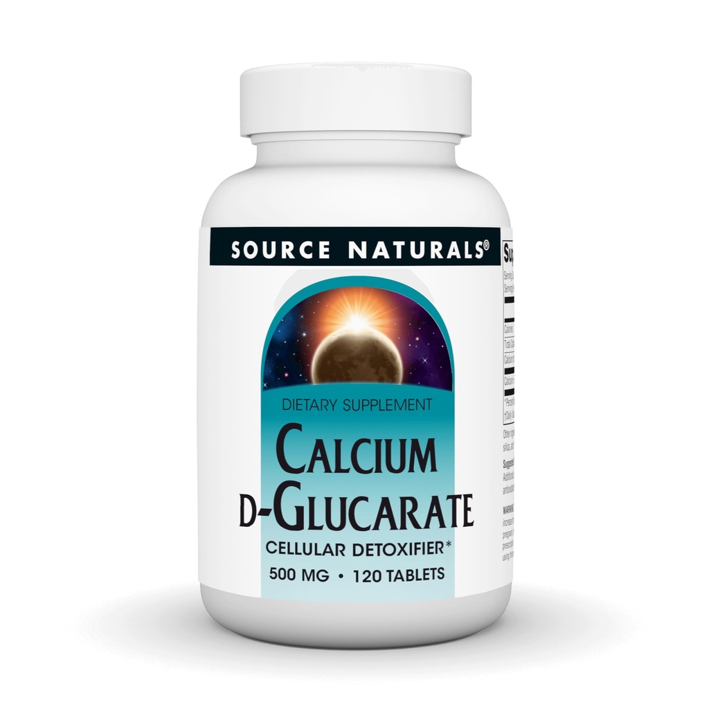Sumbernya - Kalsium D- Glucarate, 500 mg