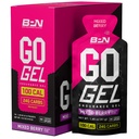 BAE PERFORMANCE NUTRITISI, BPN Go Gel Endurance, 24g of Carbohydrates & 100 Kalories per pack, Vegan + Gluten Free Run Geel, 10 Single-Packs, Mixed Berry