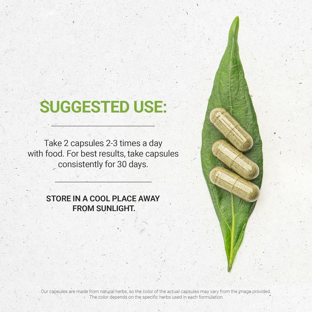 Rahasia Suku Thyme 120 Capsules, Dibuat dengan saus Sayur dan Thymus Vulgaris Toni Effect (120 Capsules)