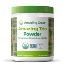 Amazing Grass Greens Trio: Hijau bubuk dengan Wheatgrass, Alfalfa, & Barley Grass, Kaya Sumber Chlorofil, 30 Hamba