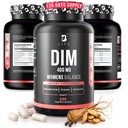 Suplemen DIM 400 mg dengan Myo & D-Chiro Inositol, Dong Quai - PCOS Suplemen - Keseimbangan Hormone untuk Perempuan - Suplemen Kesuburan Kesuburan - Inositol - 240 Caps