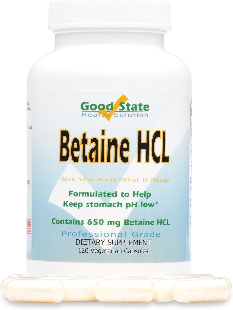 Good State - Betaine HCL - (120 kapsul veggie)