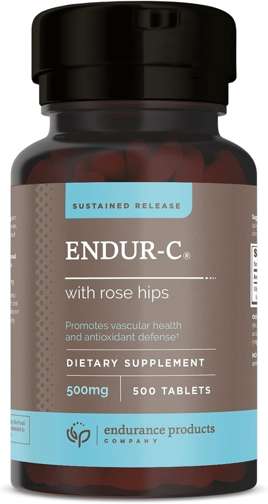 ENDUR-C dengan Rose Hips Lanjutkan Rilis Vitamin C 500mg 500 Tab
