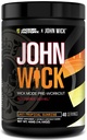 Jacked Factory X John Wick - Wick Mode Pre Workout Powder - Intense Energy, Battle- Ready Focus, Unstopment, and Sheer Will - 40 Servings, Last Tropical Sunrise