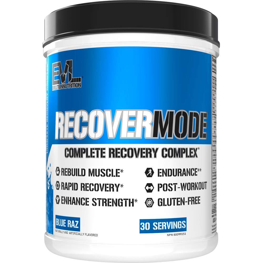 Perebutan Nuklir Evlution Mode- Complete Post Workout dengan BCAAs, Imunity Dukung, Vitamin C, D & E, Electrolite, Hidration, Creatine, Glutamine, Betamine, L- Carnitine, 30 Serve, Blue Raz